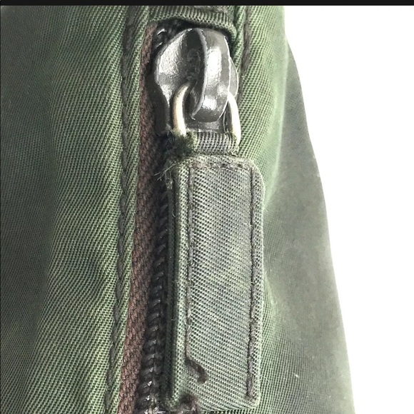 Prada Dark Green Nylon Tessuto Mini Bag! - Picture 12 of 14